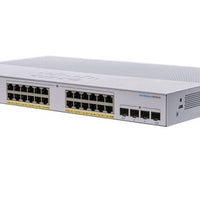 CBS250-24FP-4G-NA - Cisco Business 250 Smart Switch, 24 PoE+ Port, 370 watt, w/SFP Uplink - Refurb'd
