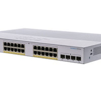 CBS250-24FP-4X-NA - Cisco Business 250 Smart Switch, 24 Port PoE+, 370 watt, w/10Gb SFP+ Fixed Uplink - New