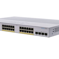 CBS250-24P-4G-NA - Cisco Business 250 Smart Switch, 24 PoE+ Port, 195 watt, w/SFP Uplink - Refurb'd