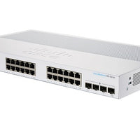 CBS250-24T-4X-NA - Cisco Business 250 Smart Switch, 24 Port w/10Gb SFP+ Fixed Uplink - Refurb'd