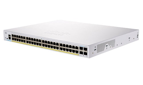 CBS250-48P-4G-NA - Cisco Business 250 Smart Switch, 48 PoE+ Port, 370 watt, w/SFP Uplink - Refurb'd