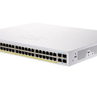 CBS250-48P-4X-NA - Cisco Business 250 Smart Switch, 48 PoE+ Port, 370 watt, w/10Gb SFP+ Uplink - Refurb'd