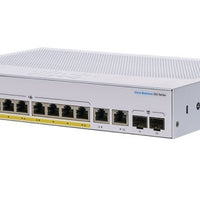 CBS250-8FP-E-2G-NA - Cisco Business 250 Smart Switch, 8 Port PoE+, 120 watt, w/Combo Uplink - Refurb'd