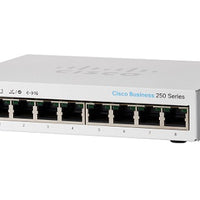 CBS250-8T-D-NA - Cisco Business 250 Smart Switch, 8 Port - New