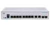 CBS250-8T-E-2G-NA - Cisco Business 250 Smart Switch, 8 Port, w/Combo Uplink - New