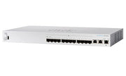 CBS350-12XS-NA - Cisco Business 350 Managed Switch, 10 10Gb SFP+ Port, w/10Gb Combo Uplink - Refurb'd