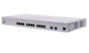 CBS350-12XT-NA - Cisco Business 350 Managed Switch, 10 10Gb Port, w/10Gb Combo SFP+ Uplink - Refurb'd