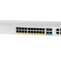 CBS350-24MGP-4X-NA - Cisco Business 350 Managed Switch, 24 Port PoE+ (20 Gig/4 mGig), 375w PoE Budget, w/10Gb Combo Uplink  - Refurb'd