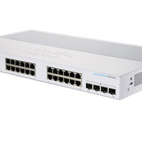 CBS350-24T-4G-NA - Cisco Business 350 Managed Switch, 24 Port, w/SFP Fixed Uplink - Refurb'd