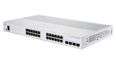 CBS350-24T-4X-NA - Cisco Business 350 Managed Switch, 24 Port, w/10Gb SFP+ Fixed Uplink - New