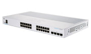 CBS350-24T-4X-NA - Cisco Business 350 Managed Switch, 24 Port, w/10Gb SFP+ Fixed Uplink - Refurb'd