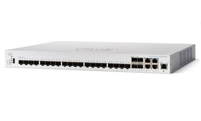 CBS350-24XS-NA - Cisco Business 350 Managed Switch, 24 10Gb SFP+ Port, w/10Gb Combo Uplink - Refurb'd