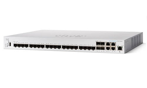 CBS350-24XS-NA - Cisco Business 350 Managed Switch, 24 10Gb SFP+ Port, w/10Gb Combo Uplink - New