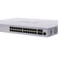 CBS350-24XT-NA - Cisco Business 350 Managed Switch, 24 10Gb Port, w/10Gb Combo SFP+ Fixed Uplink - Refurb'd
