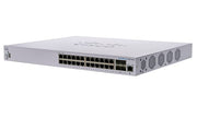 CBS350-24XT-NA - Cisco Business 350 Managed Switch, 24 10Gb Port, w/10Gb Combo SFP+ Fixed Uplink - Refurb'd