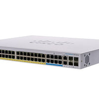 CBS350-48NGP-4X-NA - Cisco Business 350 Managed Switch, 48 Port PoE+ (40 Gig/8 mGig), 740w PoE Budget, w/10Gb Combo Uplink - Refurb'd