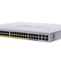 CBS350-48NGP-4X-NA - Cisco Business 350 Managed Switch, 48 PoE+ Ports, 740w PoE Budget, w/10Gb Combo Uplink - Refurb'd