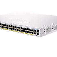 CBS350-48P-4G-NA - Cisco Business 350 Managed Switch, 48 Port PoE+, 370w PoE Budget, w/SFP Fixed Uplink - New