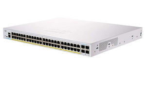 CBS350-48P-4X-NA - Cisco Business 350 Managed Switch, 48 GbE PoE+ Port, 370w PoE Budget, w/10Gb SFP+ Uplink - New