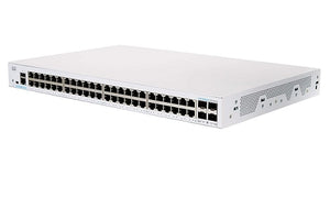 CBS350-48T-4G-NA - Cisco Business 350 Managed Switch, 48 GbE Port, w/SFP Uplink - Refurb'd