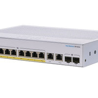 CBS350-8FP-E-2G-NA - Cisco Business 350 Managed Switch, 8 GbE PoE+ Port, 120w PoE Budget, w/Combo Uplink, External PSU - New