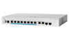 CBS350-8MP-2X-NA - Cisco Business 350 Managed Switch, 8 PoE+ Ports, 240w PoE Budget, w/10Gb Combo Uplink - New