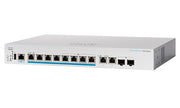 CBS350-8MP-2X-NA - Cisco Business 350 Managed Switch, 8 2.5Gb Port PoE+, 240w PoE Budget, w/10Gb Combo Uplink - Refurb'd