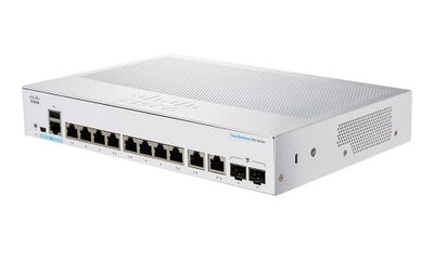 CBS350-8T-E-2G-NA - Cisco Business 350 Managed Switch, 8 Port, w/Combo Uplink, External PSU - Refurb'd