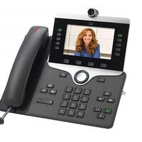 CP-8865-K9 - Cisco IP Phone 8865, Charcoal VoIP Phone, 5 lines - Refurb'd