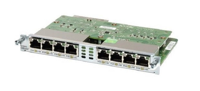 EHWIC-D-8ESG-P - Cisco Enhanced High-Speed WAN Interface Card - New