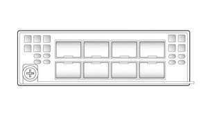 FPR4K-NM-8X10G - Cisco Firepower 4100 10G SFP+ Network Module, 8 Port - New