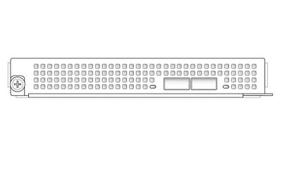 FPR9K-DNM-2X100G - Cisco Firepower 9300 Network Module, Double-wide, 2 100Gb Ports - New