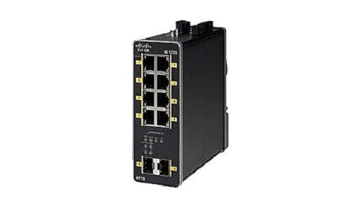 IE-1000-8P2S-LM - Cisco IE 1000 Switch, 8 Port PoE+, 2x1G SFP Uplink - Refurb'd
