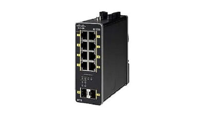 IE-1000-8P2S-LM - Cisco IE 1000 Switch, 8 Port PoE+, 2x1G SFP Uplink - Refurb'd