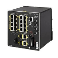 IE-2000-16PTC-G-L - Cisco IE 2000 Switch, 16 Port FE, 2xGE Combo Uplinks, LAN Lite Base - Refurb'd