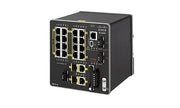 IE-2000-16PTC-G-L - Cisco IE 2000 Switch, 16 Port FE, 2xGE Combo Uplinks, LAN Lite Base - Refurb'd