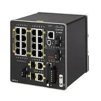IE-2000-16PTC-G-NX - Cisco IE 2000 Switch, 16 FE/2 SFP Ports, Enhanced LAN Base - New