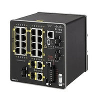 IE-2000-16PTC-G-NX - Cisco IE 2000 Switch, 16 Port FE, 2xGE Combo Uplinks, Enhanced LAN Base - Refurb'd