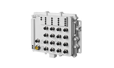 IE-2000-16T67-B - Cisco IE 2000 IP67 Switch, 16 Port FE M12, LAN Base - Refurb'd
