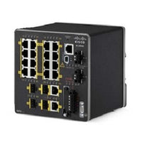 IE-2000-16TC-B - Cisco IE 2000 Switch, 16 Port FE, 2xFE Combo and 2xFE SFP Uplinks, LAN Base - New