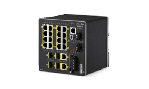 IE-2000-16TC-B - Cisco IE 2000 Switch, 16 Port FE, 2xFE Combo and 2xFE SFP Uplinks, LAN Base - New