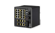 IE-2000-16TC-B - Cisco IE 2000 Switch, 16 Port FE, 2xFE Combo and 2xFE SFP Uplinks, LAN Base - Refurb'd