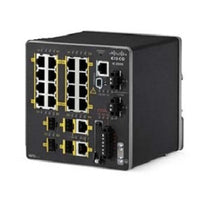 IE-2000-16TC-G-E - Cisco IE 2000 Switch, 16 Port FE, 2xGE Combo and 2xFE SFP Uplinks, LAN Base - Refurb'd