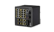 IE-2000-16TC-G-E - Cisco IE 2000 Switch, 16 Port FE, 2xGE Combo and 2xFE SFP Uplinks, LAN Base - Refurb'd