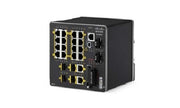 IE-2000-16TC-G-E - Cisco IE 2000 Switch, 16 FE/2 Combo GE SFP/2 FE SFP Ports, LAN Base - Refurb'd