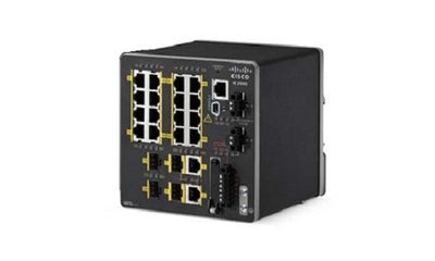 IE-2000-16TC-G-E - Cisco IE 2000 Switch, 16 Port FE, 2xGE Combo and 2xFE SFP Uplinks, LAN Base - Refurb'd