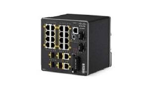 IE-2000-16TC-G-E - Cisco IE 2000 Switch, 16 Port FE, 2xGE Combo and 2xFE SFP Uplinks, LAN Base - Refurb'd