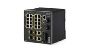 IE-2000-16TC-G-L - Cisco IE 2000 Switch, 16 Port FE, 2xGE Combo and 2xFE SFP Uplinks, LAN Lite Base - Refurb'd