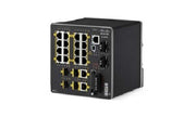 IE-2000-16TC-G-N - Cisco IE 2000 Switch, 16 Port FE, 2xGE Combo and 2xFE SFP Uplinks, Enhanced LAN Base - Refurb'd
