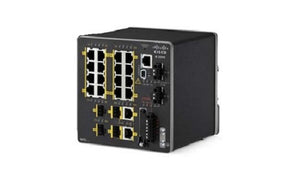 IE-2000-16TC-G-N - Cisco IE 2000 Switch, 16 Port FE, 2xGE Combo and 2xFE SFP Uplinks, Enhanced LAN Base - Refurb'd
